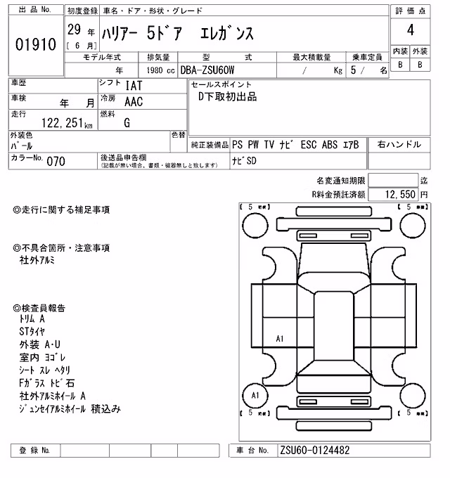 TOYOTA HARRIER