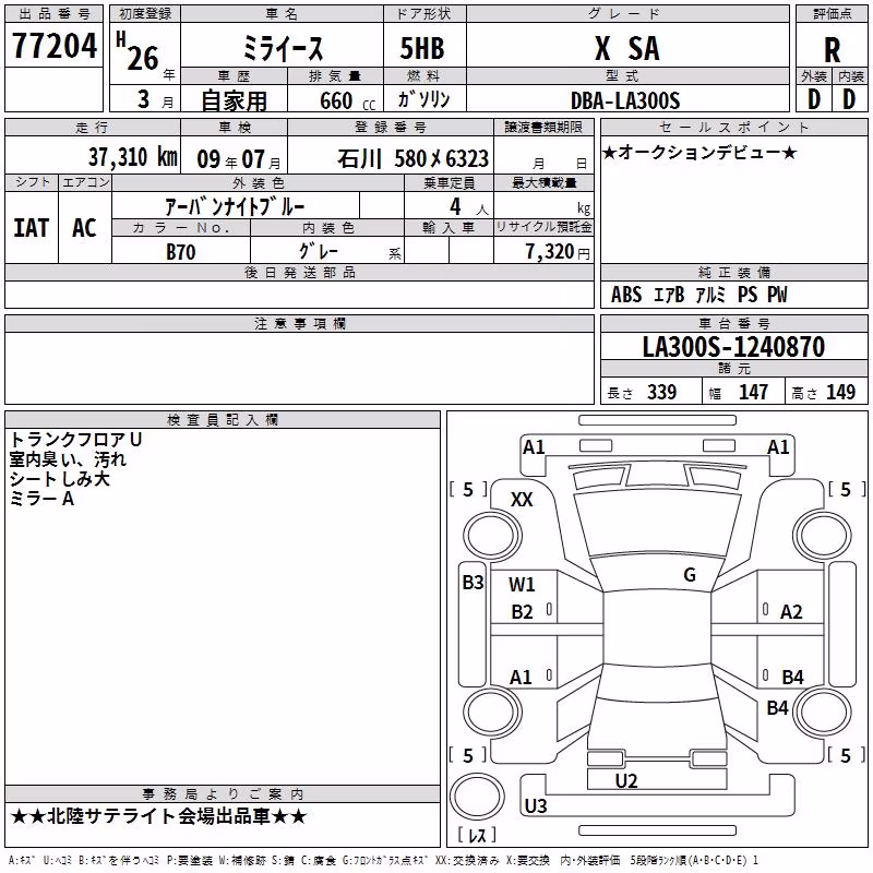 DAIHATSU MIRA E:S