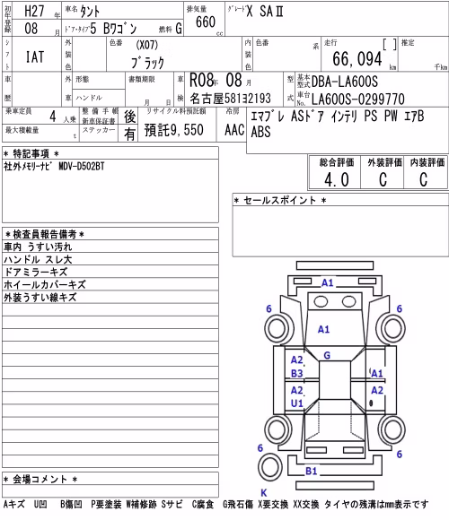 DAIHATSU TANTO