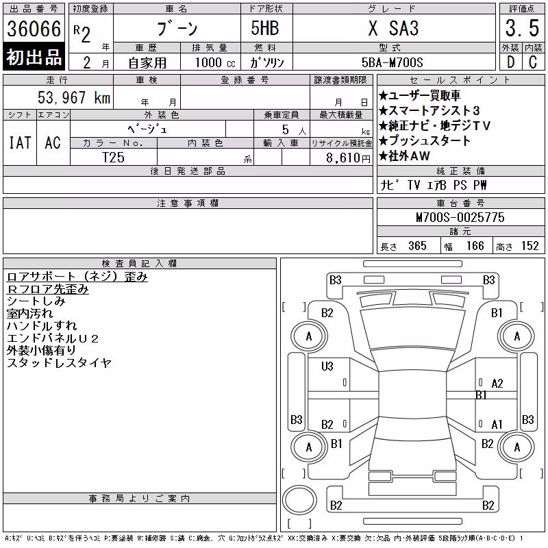 DAIHATSU BOON
