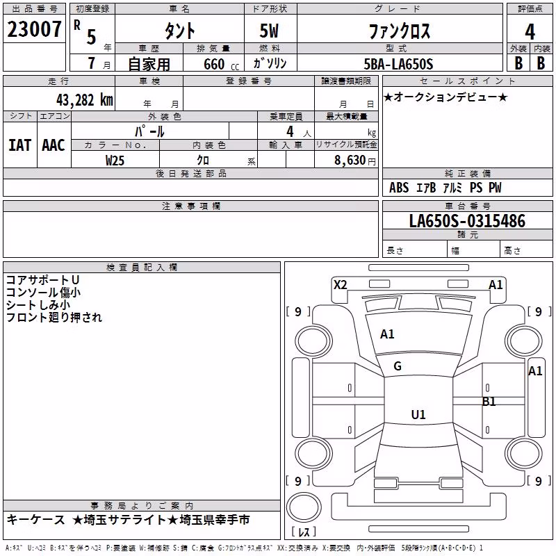 DAIHATSU TANTO