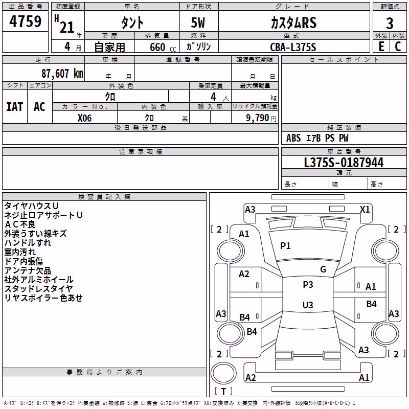 DAIHATSU TANTO