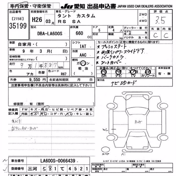 DAIHATSU TANTO