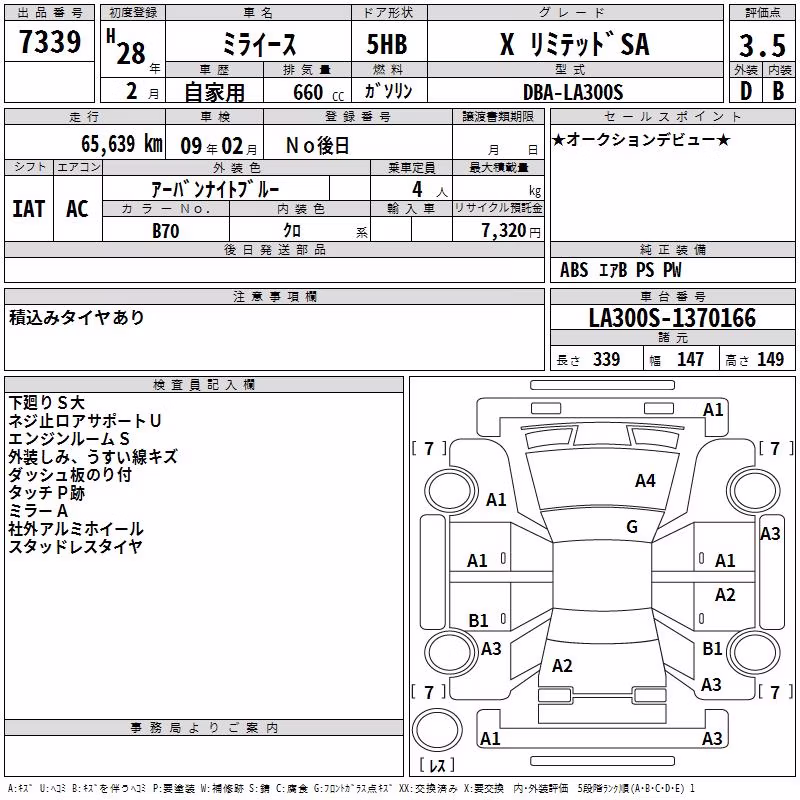 DAIHATSU MIRA E:S