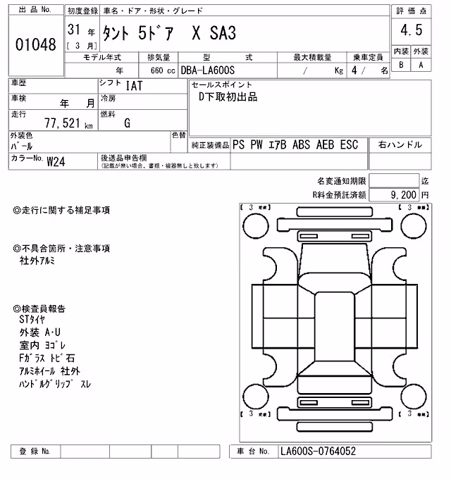 DAIHATSU TANTO