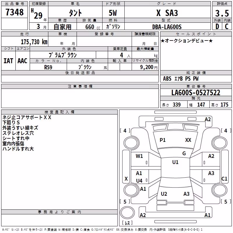 DAIHATSU TANTO