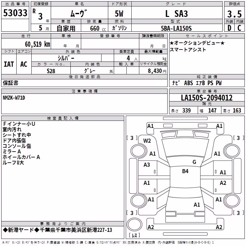 DAIHATSU MOVE