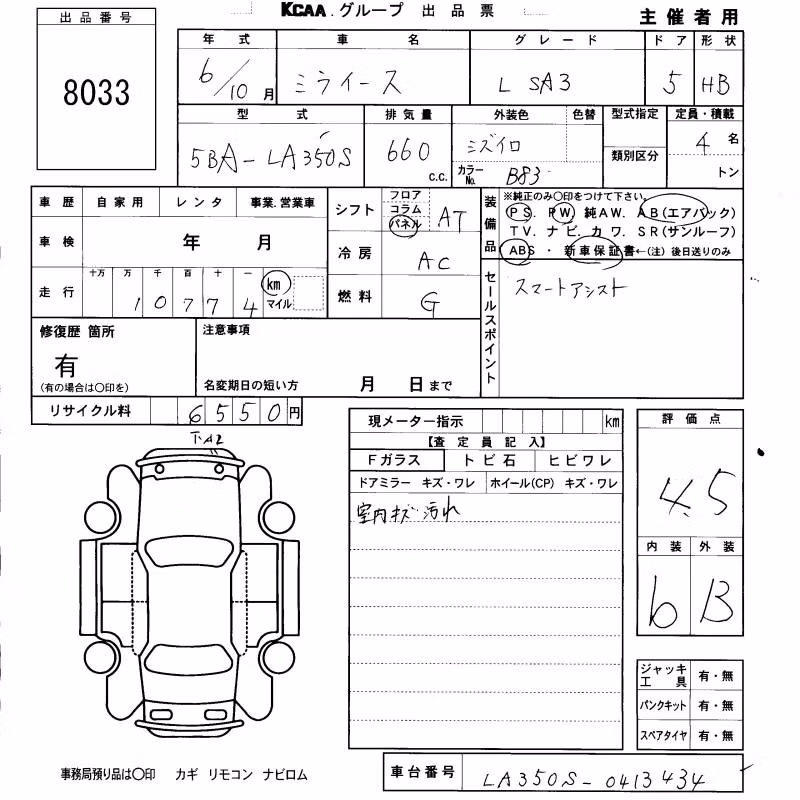 DAIHATSU MIRA E:S