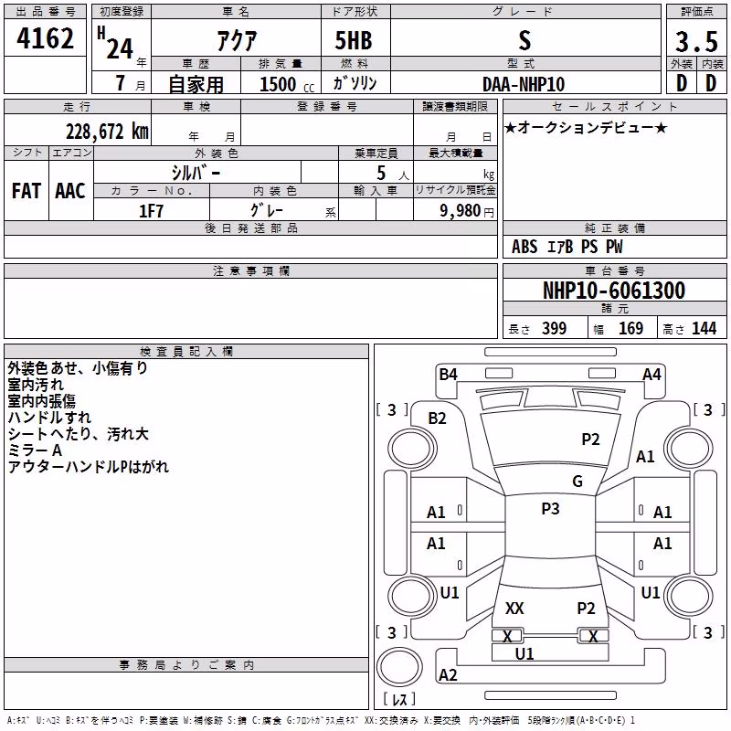 TOYOTA AQUA