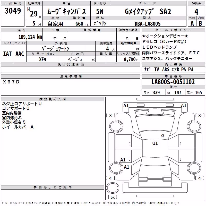 DAIHATSU MOVE CANBUS