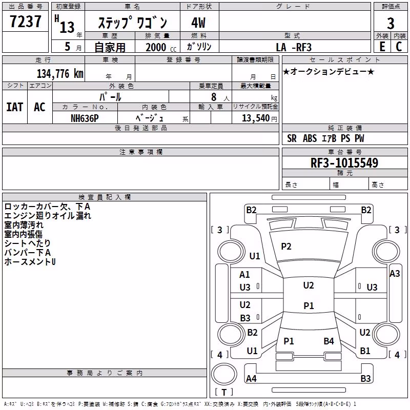 HONDA STEPWGN