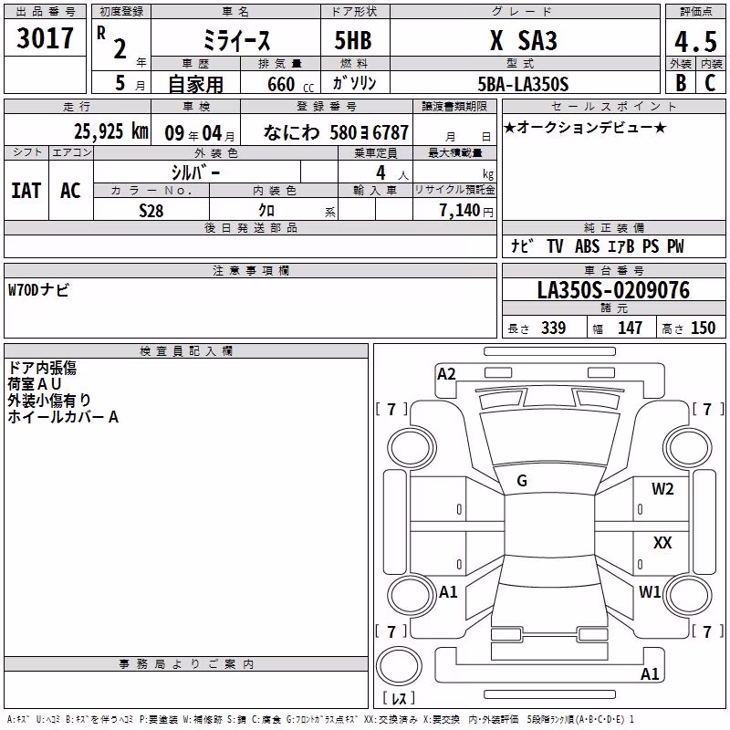 DAIHATSU MIRA E:S