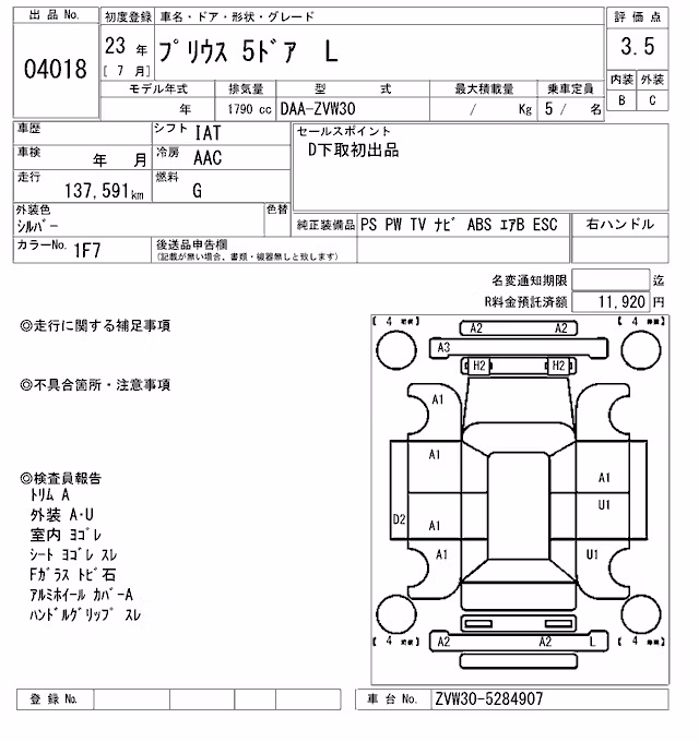 TOYOTA PRIUS