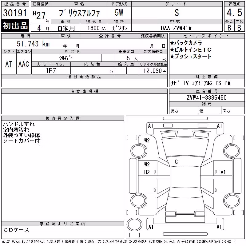 TOYOTA PRIUS ALPHA