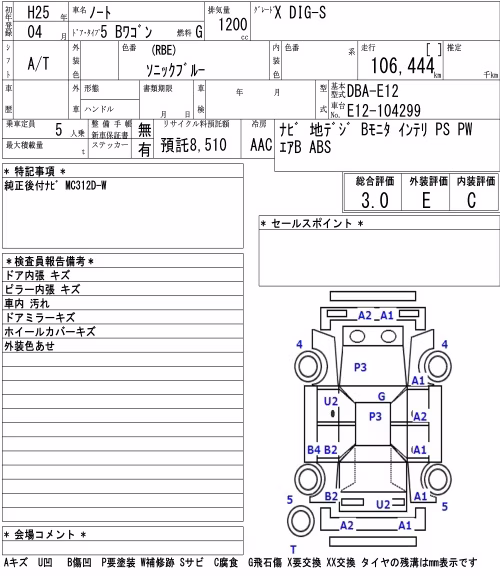 NISSAN NOTE