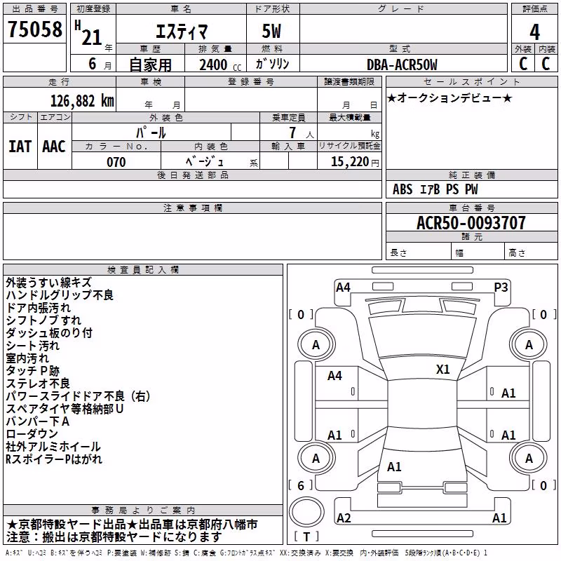 TOYOTA ESTIMA