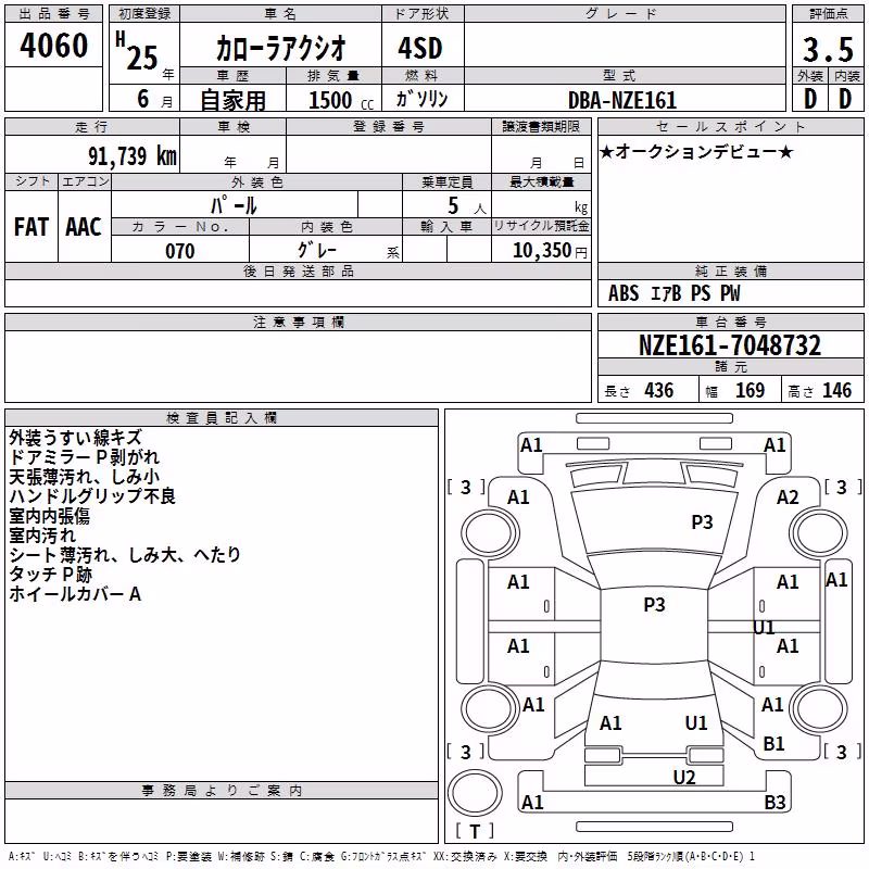 TOYOTA COROLLA AXIO