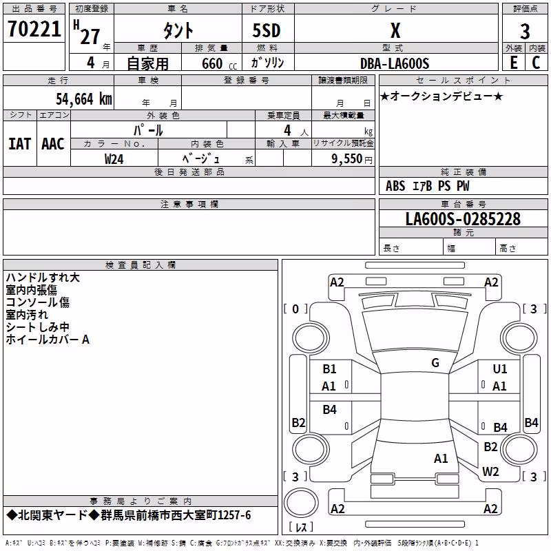 DAIHATSU TANTO