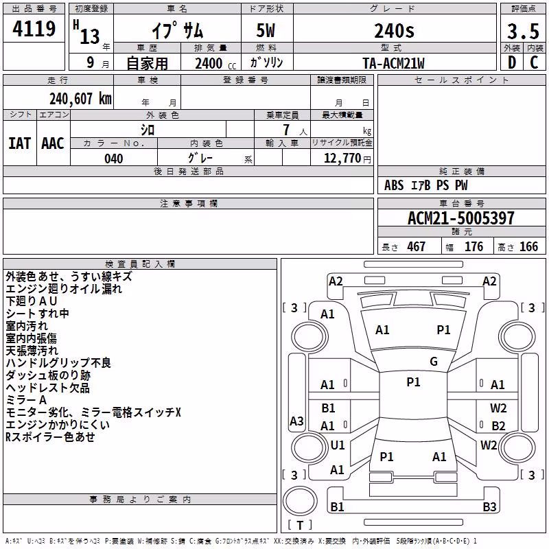 TOYOTA IPSUM