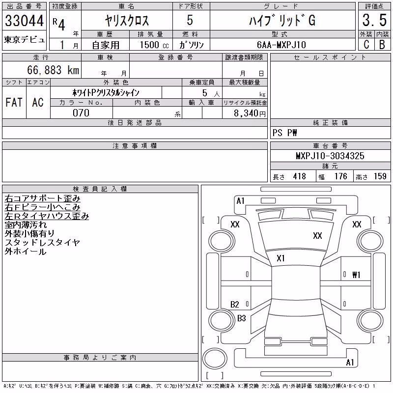 TOYOTA YARIS CROSS