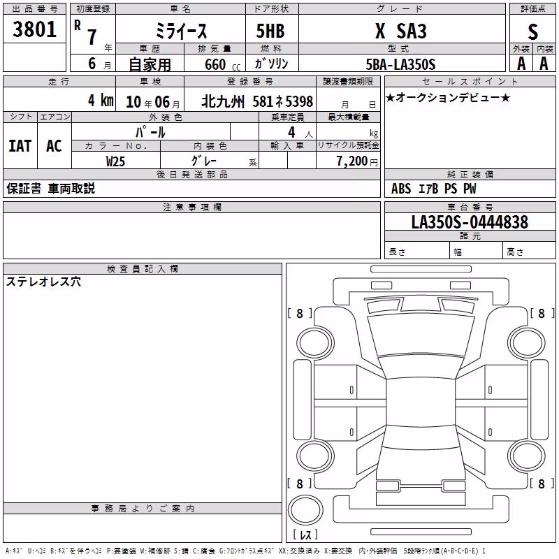 DAIHATSU MIRA E:S