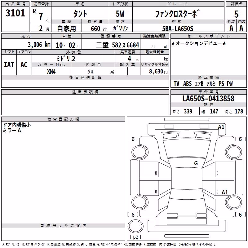 DAIHATSU TANTO
