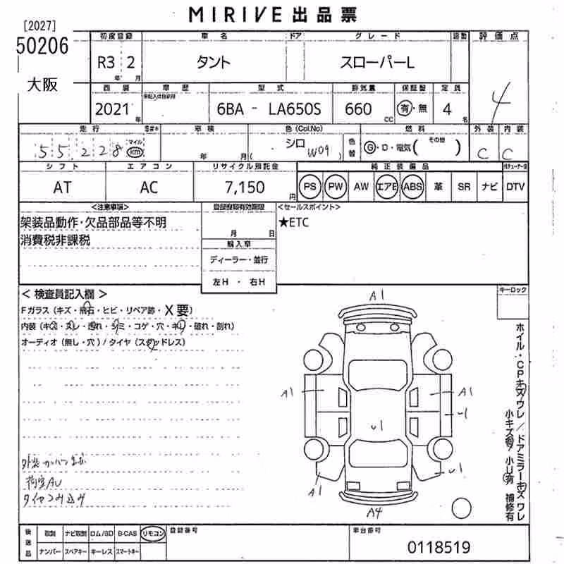 DAIHATSU TANTO