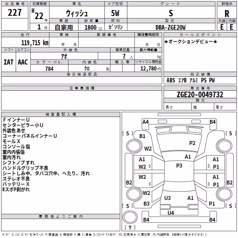 TOYOTA WISH
