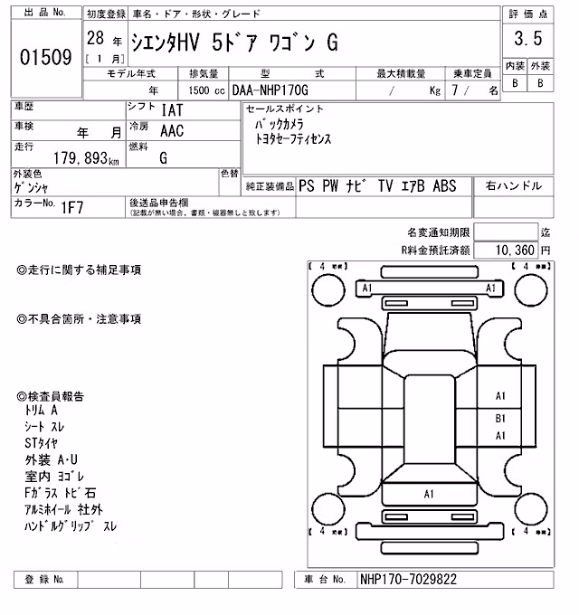 TOYOTA SIENTA