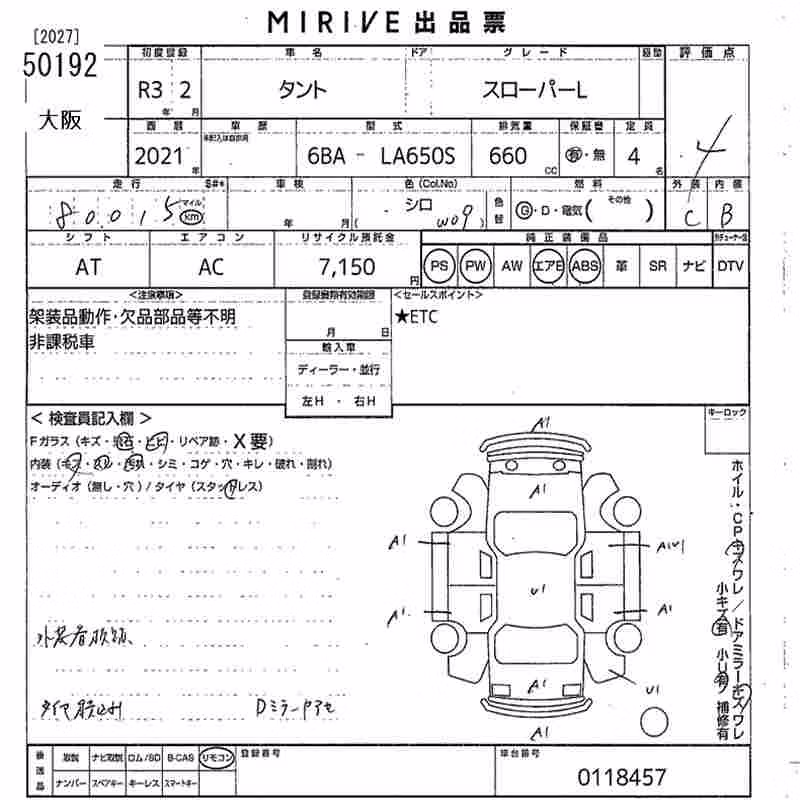 DAIHATSU TANTO