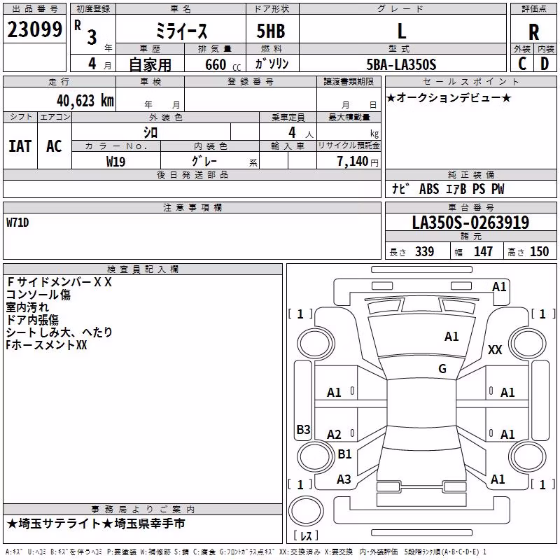 DAIHATSU MIRA E:S