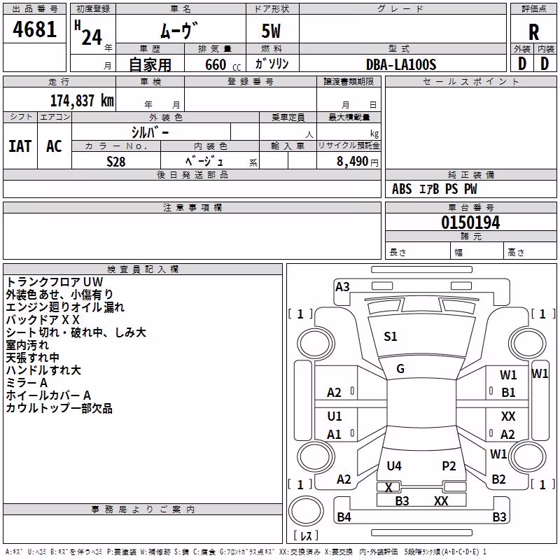 DAIHATSU MOVE