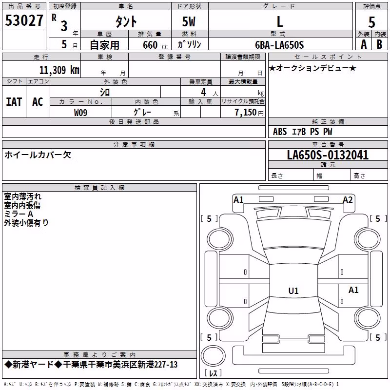 DAIHATSU TANTO