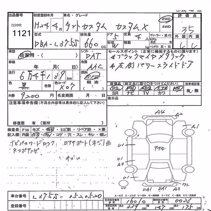 DAIHATSU TANTO