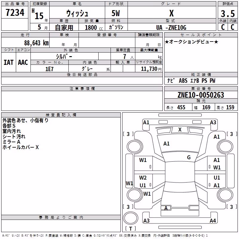 TOYOTA WISH