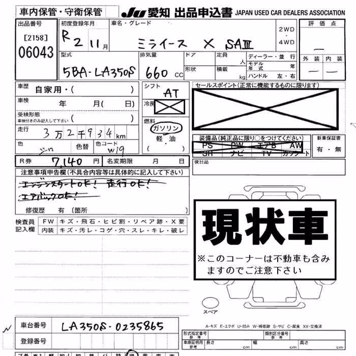 DAIHATSU MIRA E:S