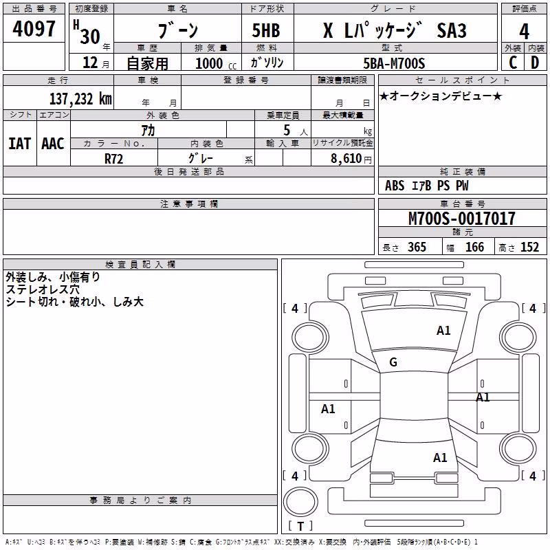 DAIHATSU BOON