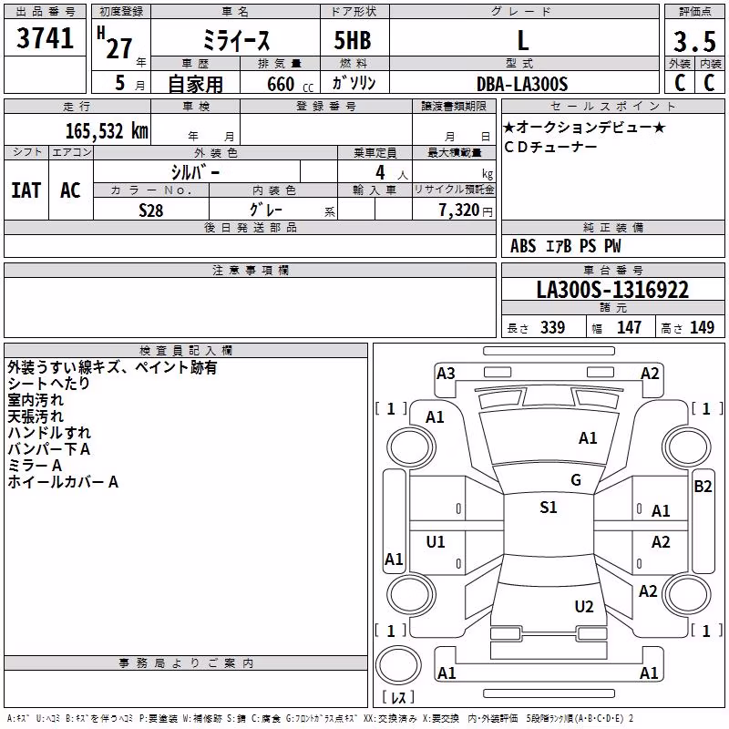 DAIHATSU MIRA E:S