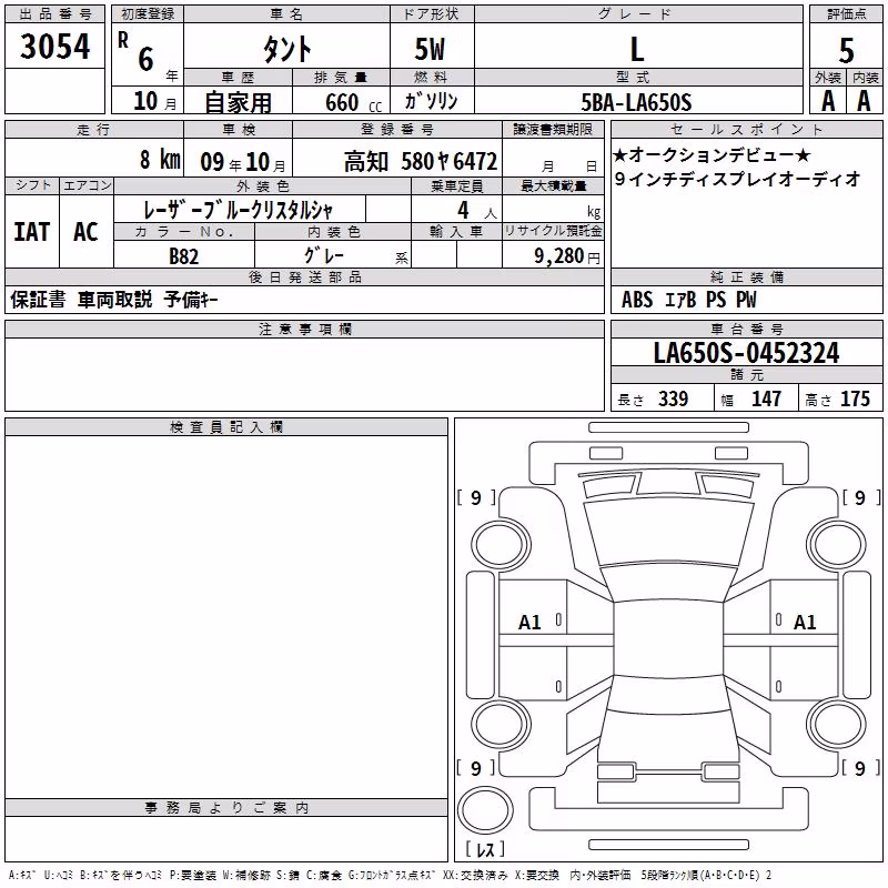 DAIHATSU TANTO
