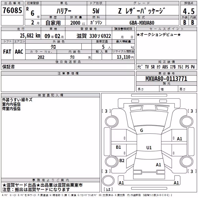 TOYOTA HARRIER