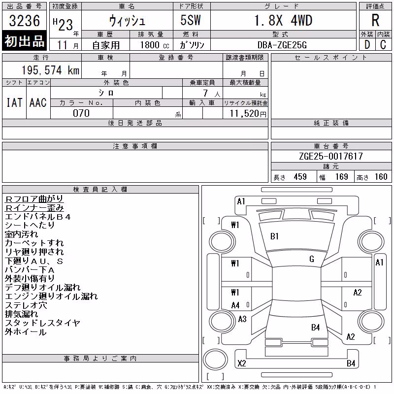 TOYOTA WISH