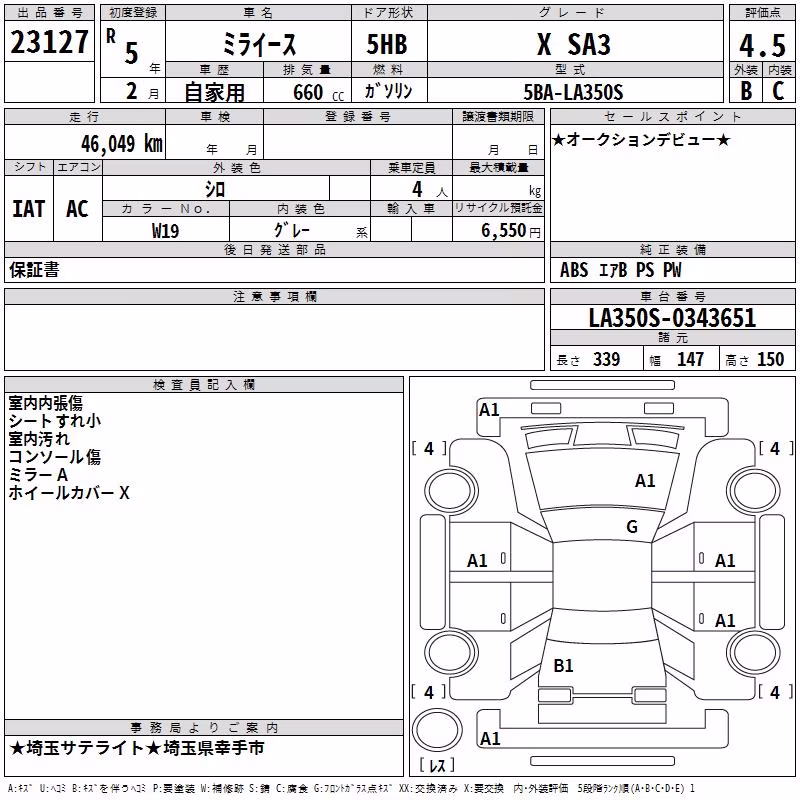 DAIHATSU MIRA E:S