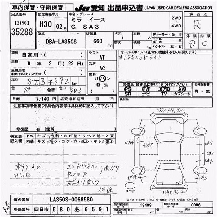 DAIHATSU MIRA E:S