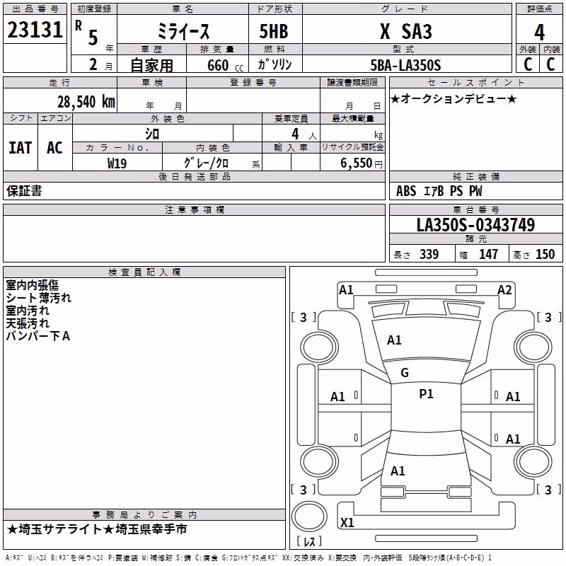 DAIHATSU MIRA E:S