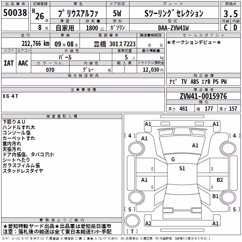 TOYOTA PRIUS ALPHA