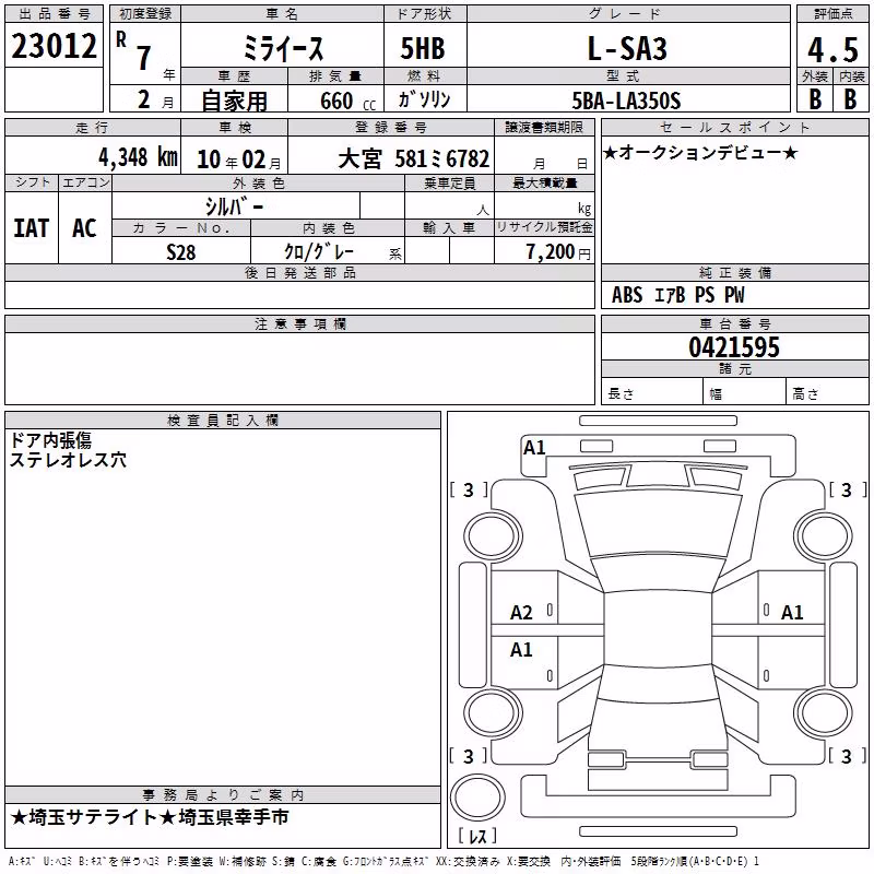 DAIHATSU MIRA E:S