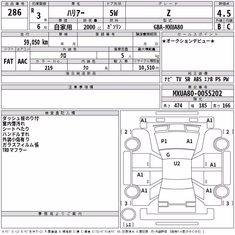 TOYOTA HARRIER