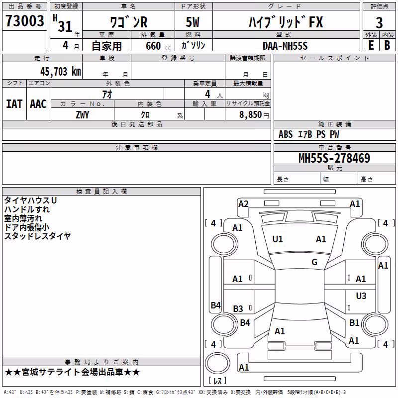 SUZUKI WAGON R