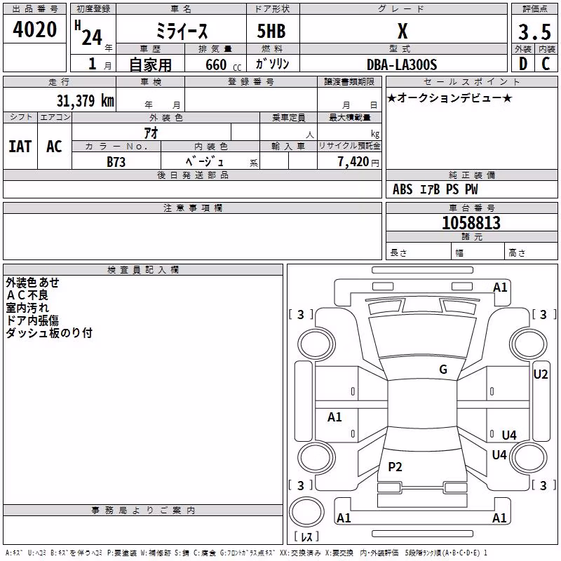 DAIHATSU MIRA E:S
