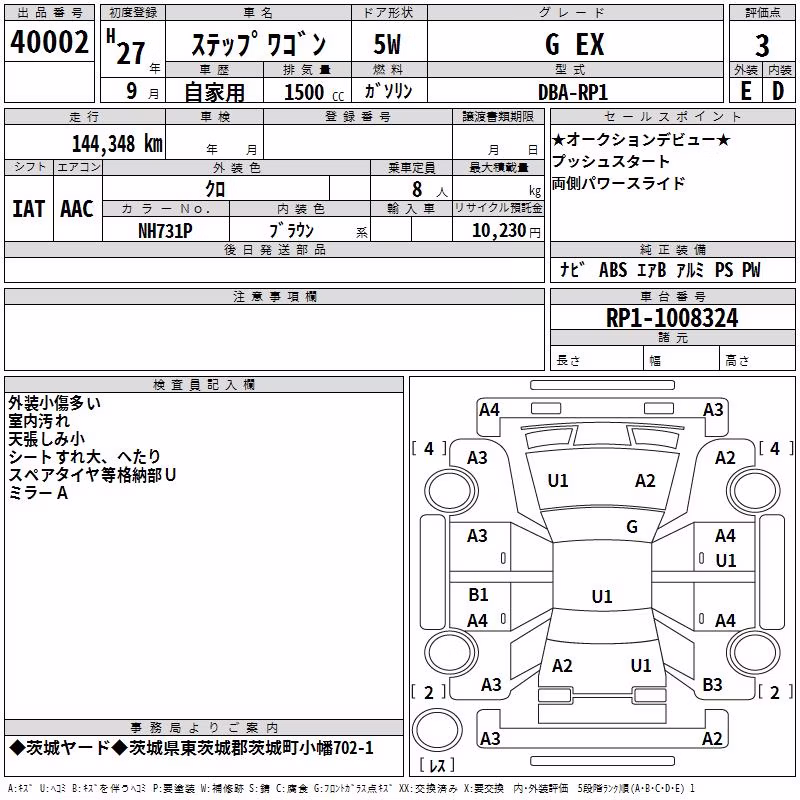 HONDA STEPWGN